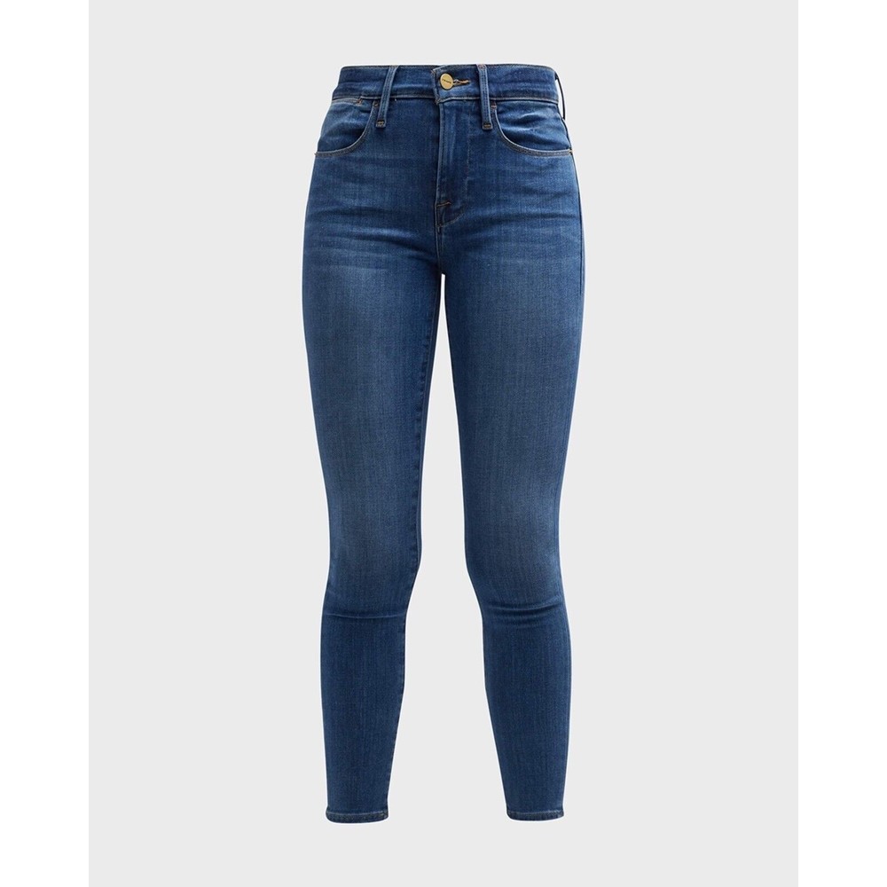 FRAME Le High‎ skinny  Jeans Size 26 Waist Ankle Crop Bestia Wash LHST801